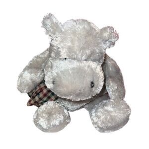 Best Made Toys Ltd adorable grey stuffed hippo